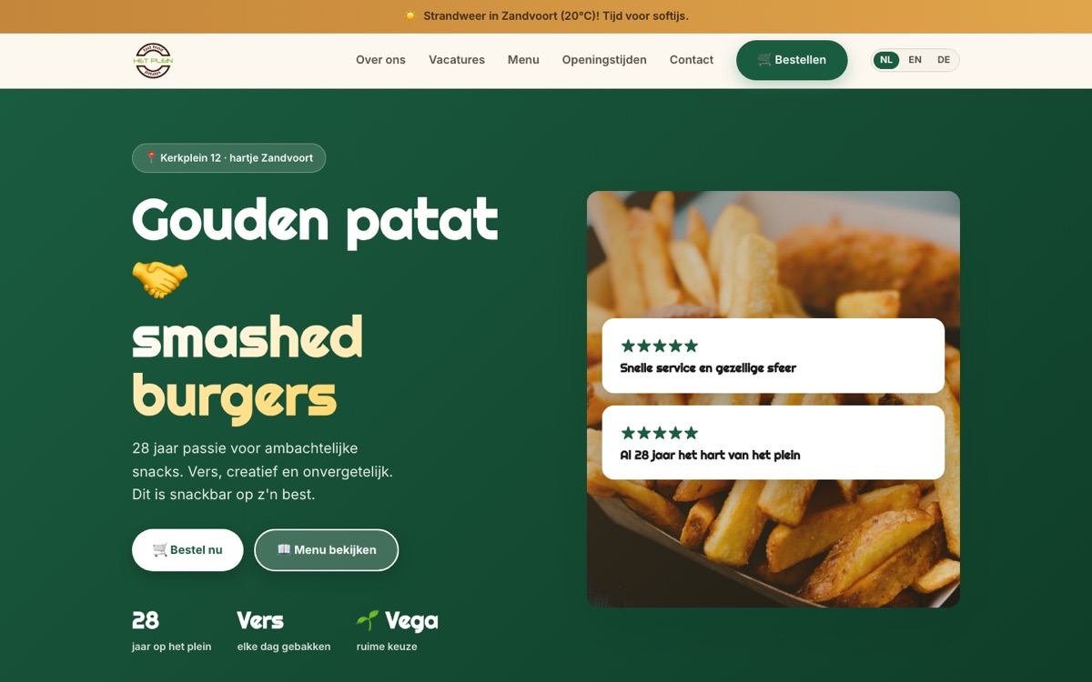 Snackbar Het Plein